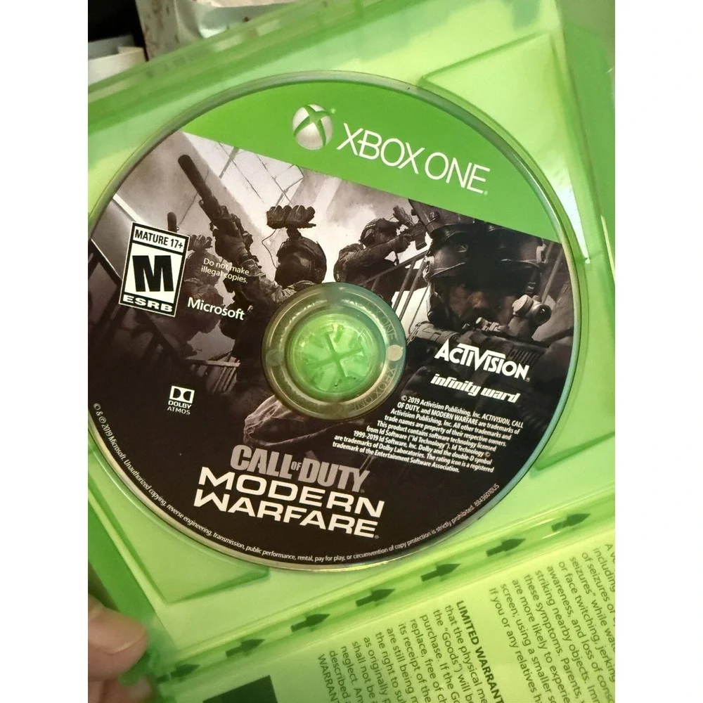 Call Of Duty Modern Warfare (Microsoft Xbox One, 2019) Disc Only